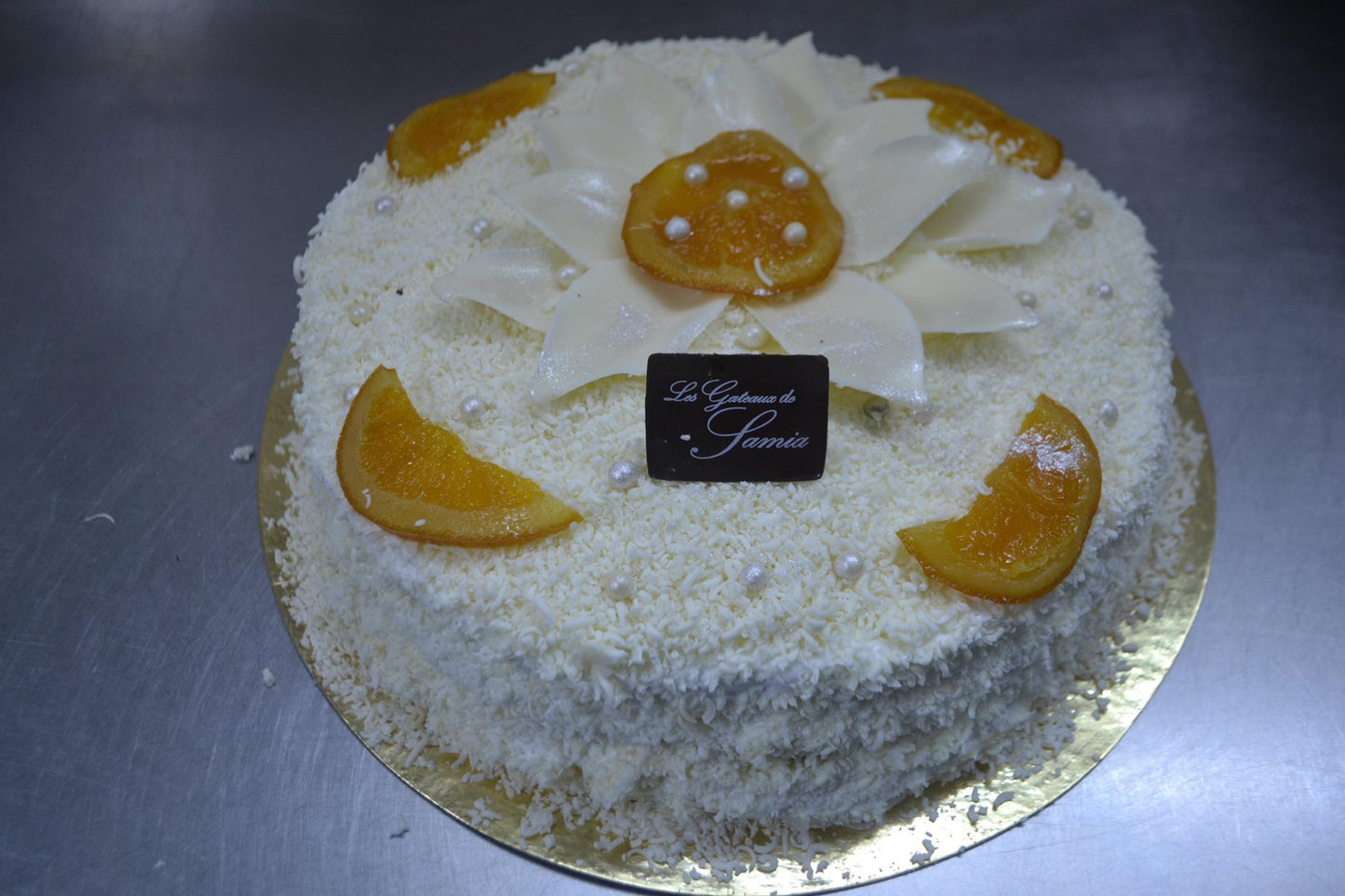 Orange chocolat blanc