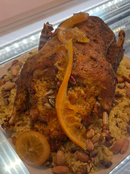 CANARD ENTIER FARCIE AU RIZ (8 pers)